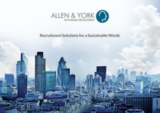 Recruitment Solutions for a Sustainable World.
 