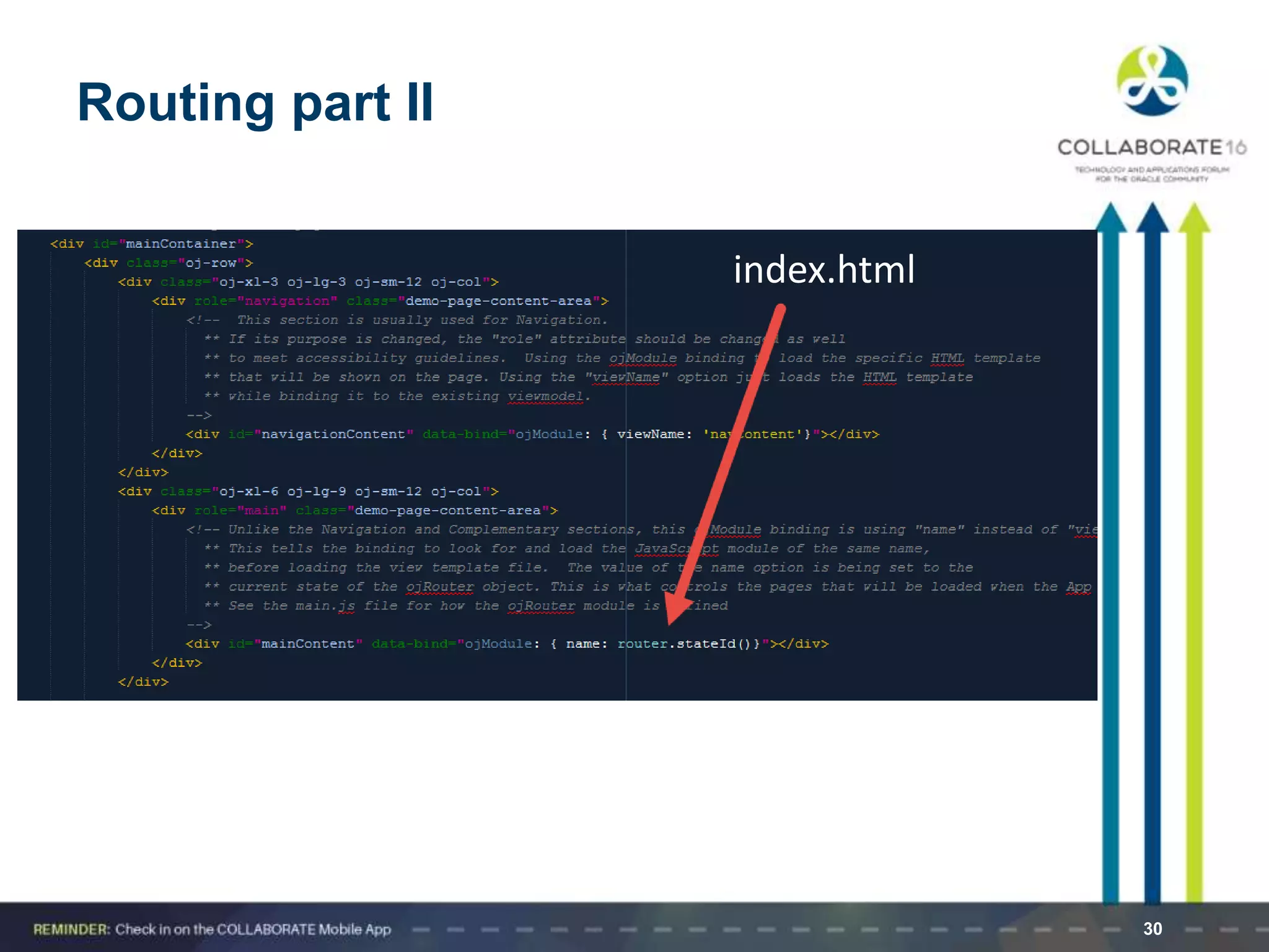 Routing part II
30
index.html
 