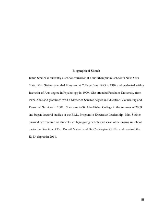 The Relationship Between Middle School Students College