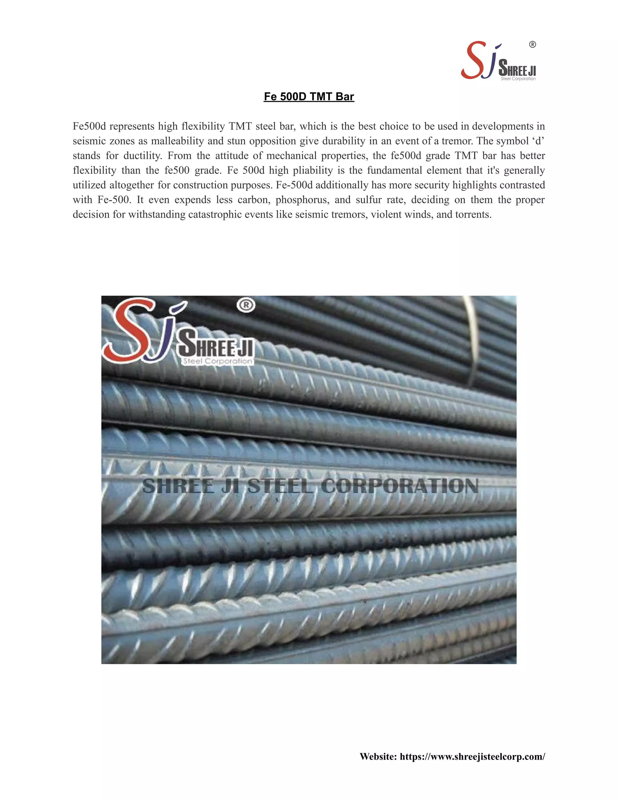 Fe 500 d tmt bar | PDF