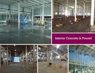 Interior Concrete is Poured
 
