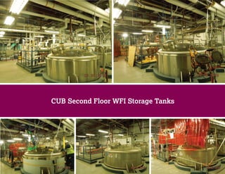 CUB Second Floor WFI Storage Tanks
 
