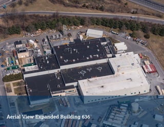 Aerial View Expanded Building 636
 
