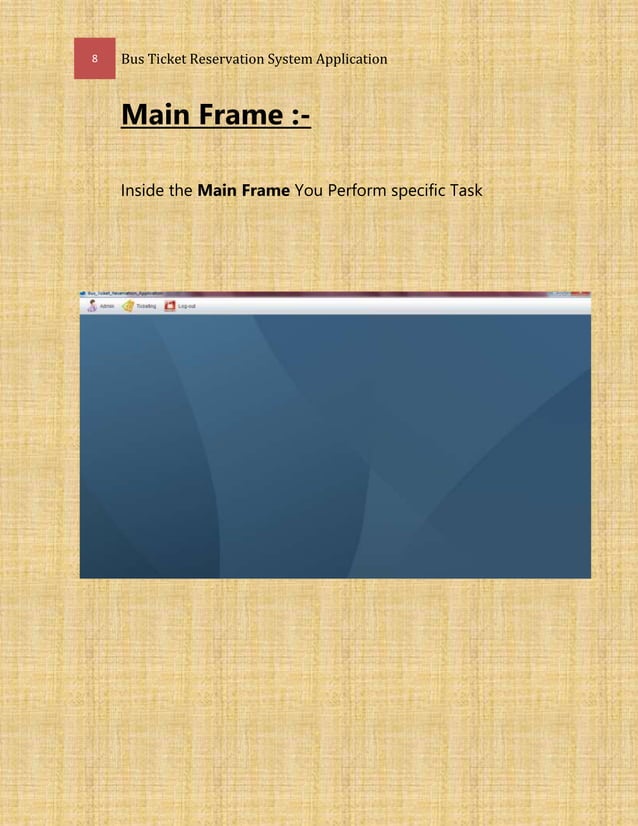 Bus Ticket Management System Documentation | PDF