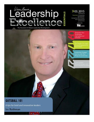 Leadership Excellence - Empower Your Employees - March 2015