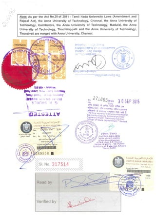 DEGREE CERTIFICATE ATTESTED | PDF