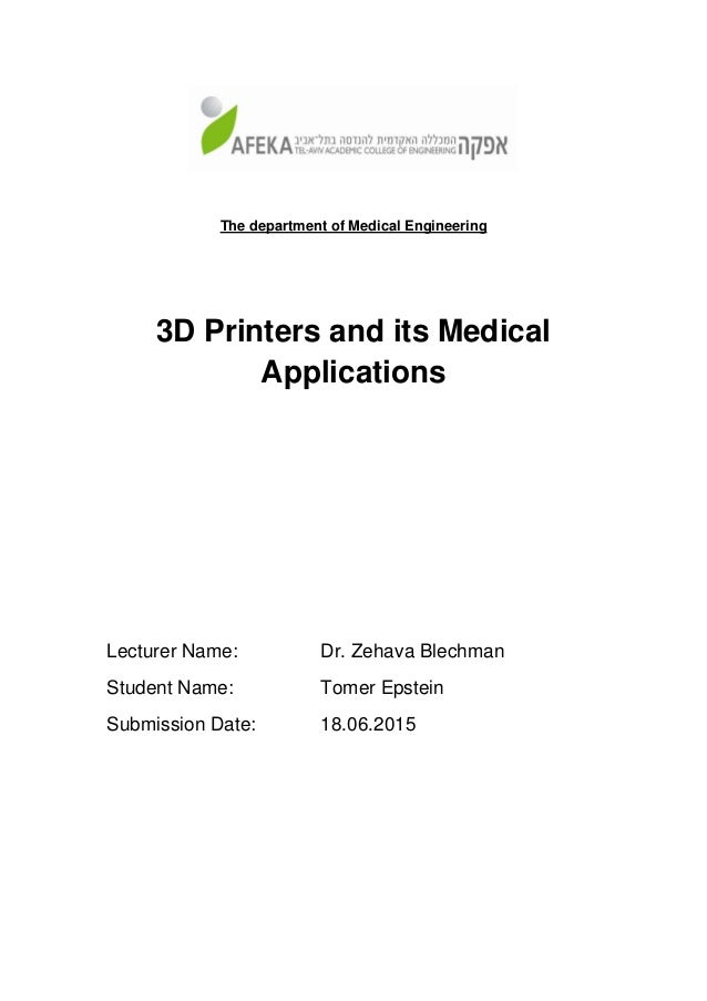 3D Printing In Medicine Slideshare  : 3D Printing�s Contribution To Orthodontics Is Enormously Huge.