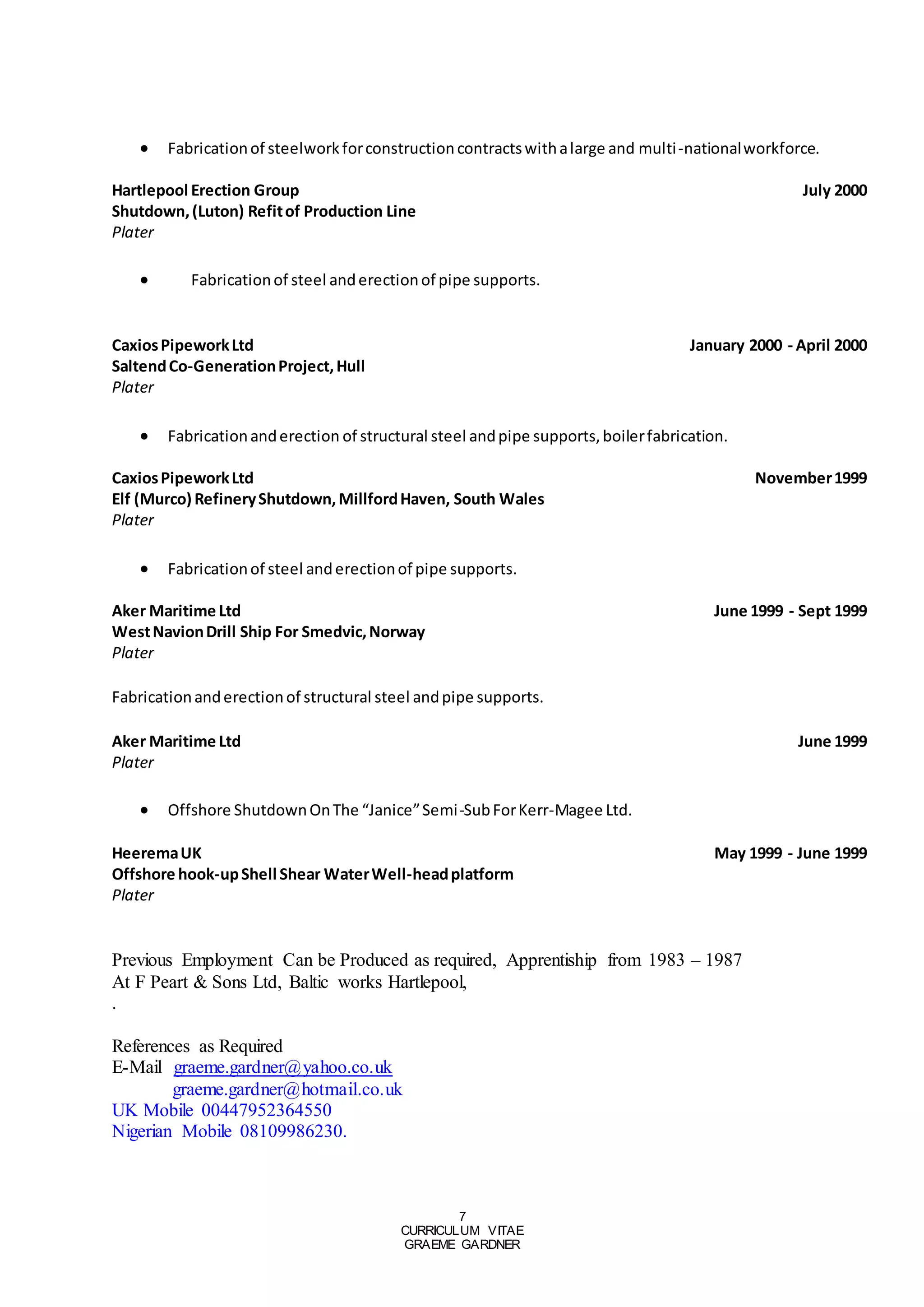 CURRICULUM VITAE 2015 GG PDF CURRICULUM VITAE 2015 GG PDF