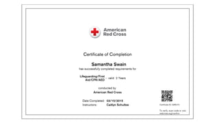 Lifeguarding Certification