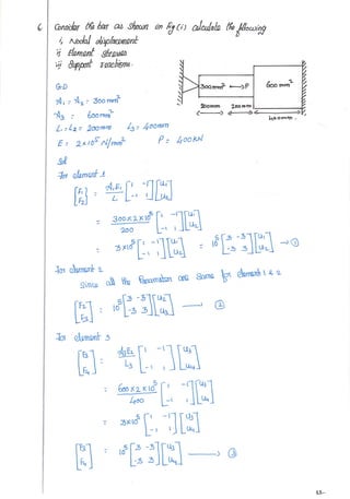 Finite Element Analysis Lecture Notes Anna University 2013 Regulation | PDF