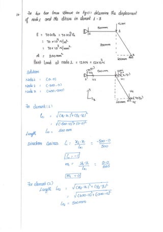 Finite Element Analysis Lecture Notes Anna University 2013 Regulation | PDF