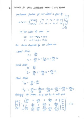 Finite Element Analysis Lecture Notes Anna University 2013 Regulation | PDF