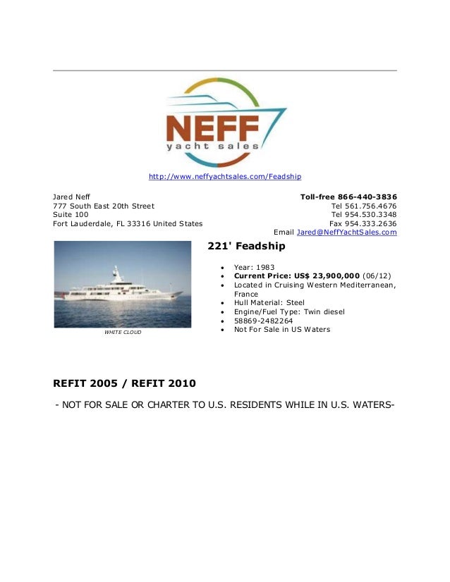 feadships for sale feb