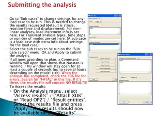 FEA intro patran_nastran | PPT