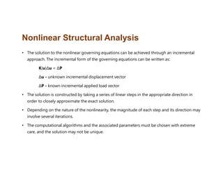 Comprehensive Guide to Structural Nonlinearity in Finite Element ...