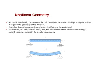 Comprehensive Guide to Structural Nonlinearity in Finite Element ...