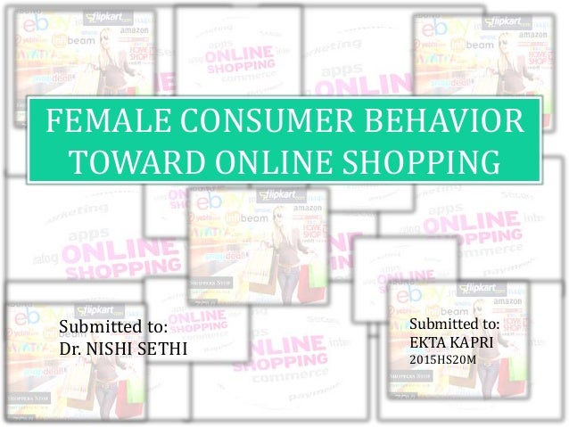 thesis on consumer behaviour towards online shopping