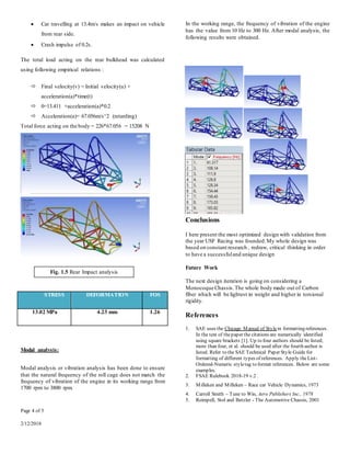 Fea Project Examples Fea project aditya_yadav | DOCX