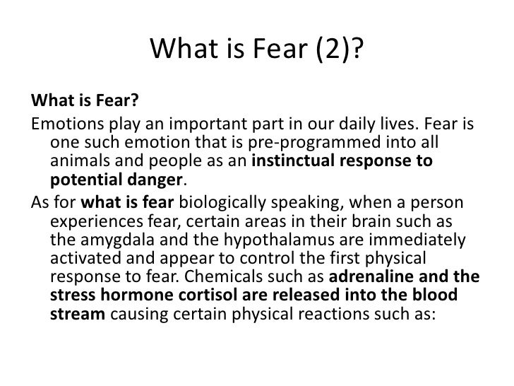 Fear