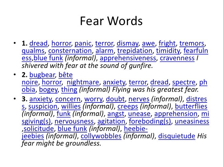 Fear