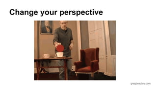 gregbeazley.com 
Change your perspective 
 
