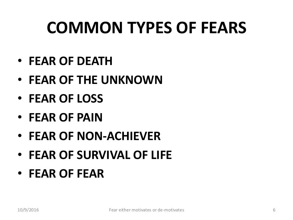 Fear