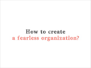 Fearless Creating Fear Factor | PDF