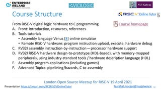 RISC-V Online Tutor | PDF