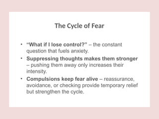 Example For Losing Control Fear of Losing Control OCD: Understanding Intrusive Thoughts, Anxiety ...