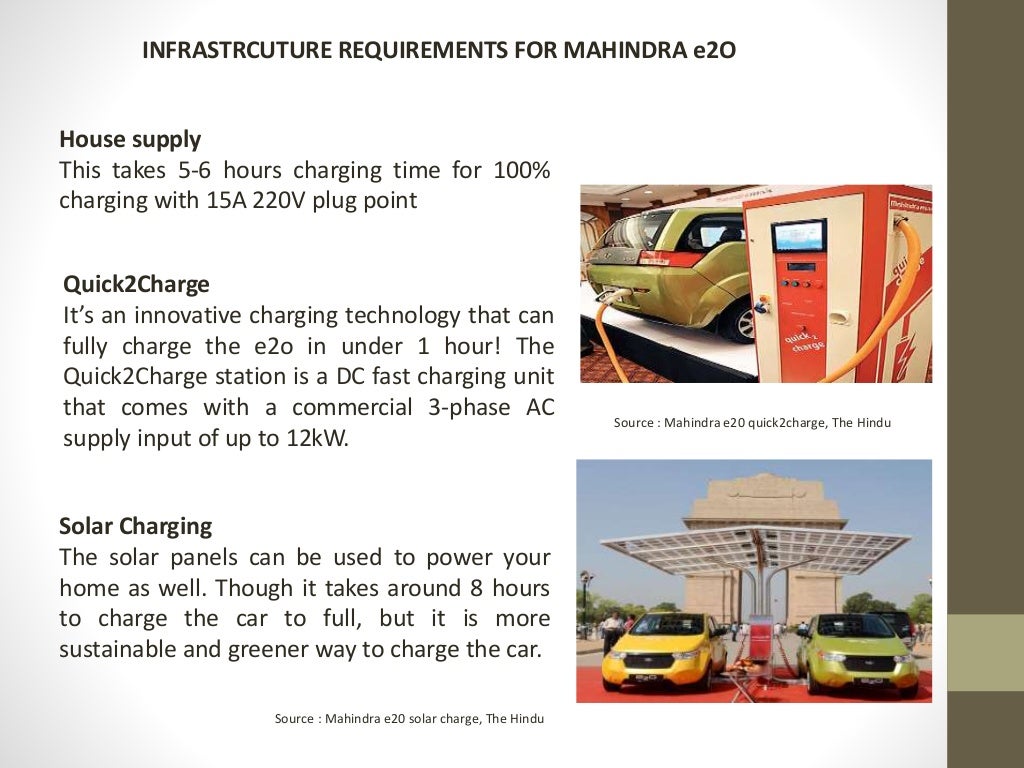 Feasibility analysis of electric vehicles in India