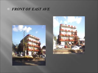 FRONT OF EAST AVE 