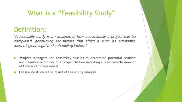 Feasibility Report