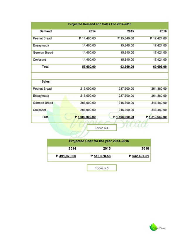 Feasibility Study (Veggie Bread) PDF