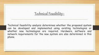 Feasibility study | PPTX