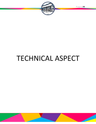 P a g e | 90
TECHNICAL ASPECT
 