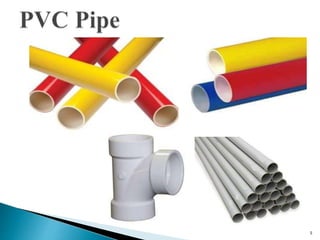 Feasibility study of pvc pipe manufacturing plant | PPTX