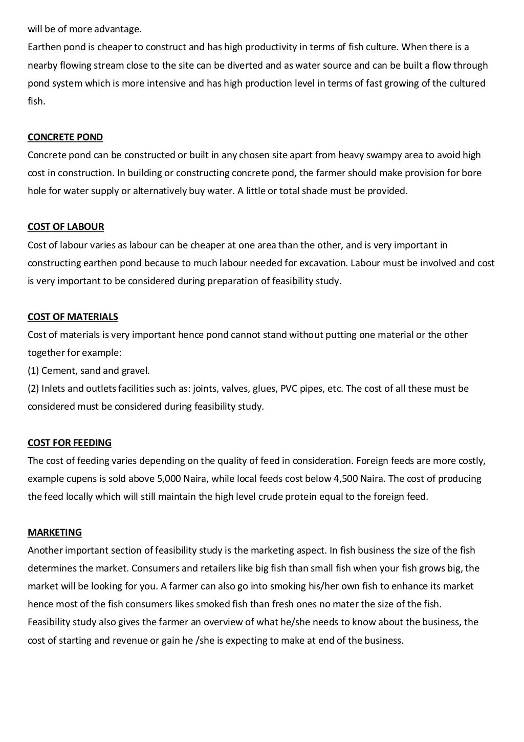 Feasibility report topics image