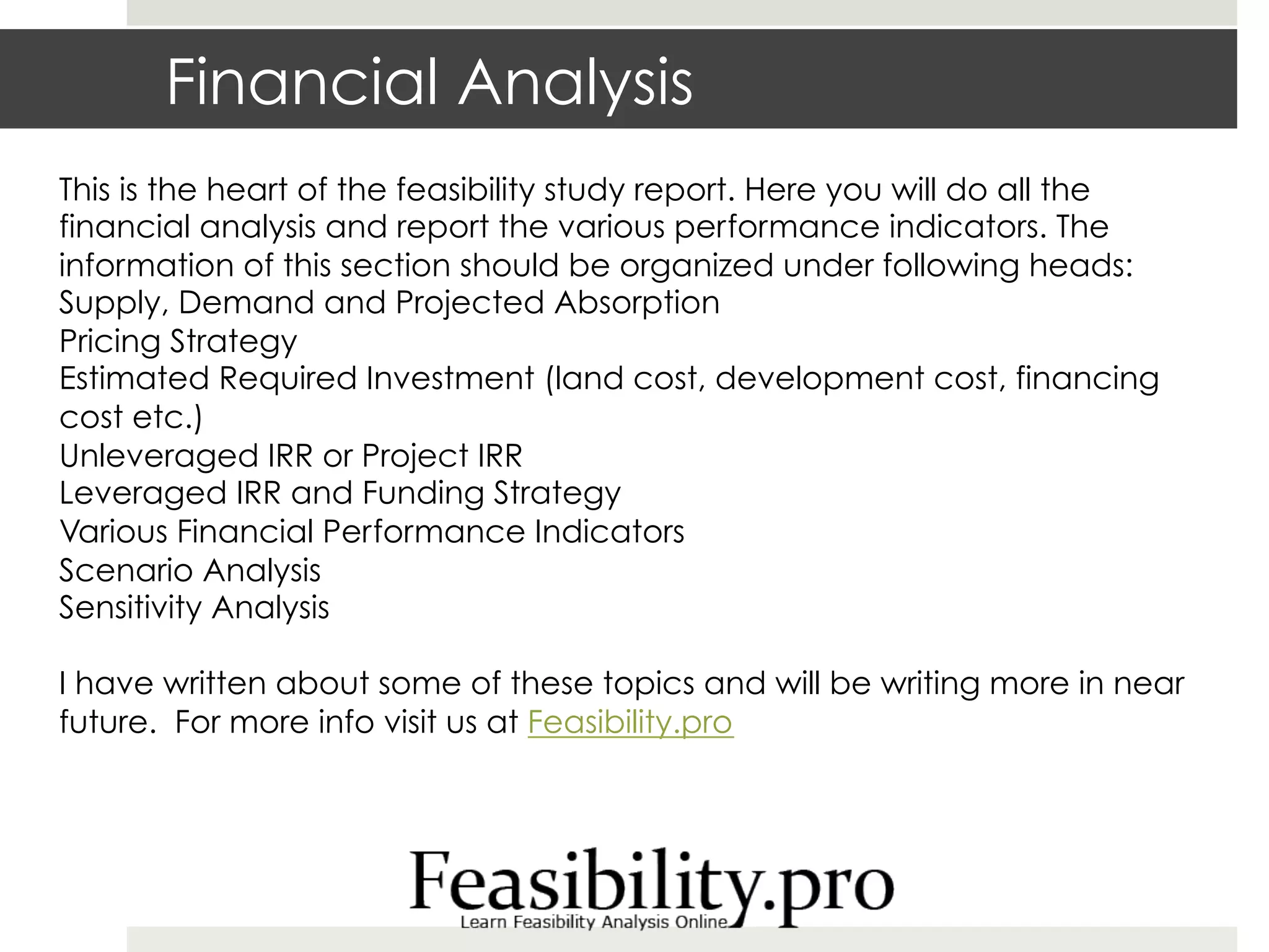 Feasibility study template | PDF