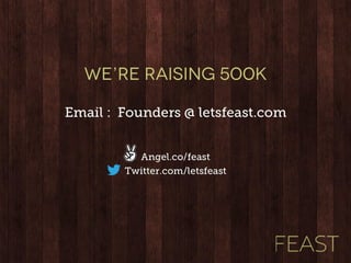 Feast Pitch Deck