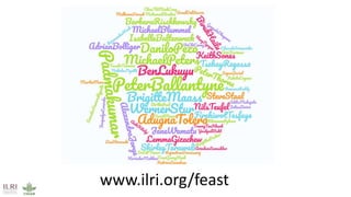 Mapping livestock feed resources and targeting technologies: Making the most of FEAST and TechFit 