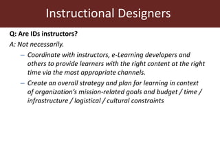 Instructional design and blended learning to extend the reach of a research product for impact at scale: Reflections from the FEAST tool