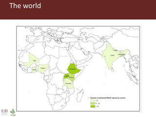 FEAST: Why, What, When, Where …. So What, What Next? 