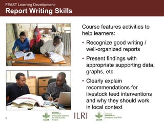 Leveraging instructional design and learning theories  to improve productivity in smallholder systems: The FEAST experience
