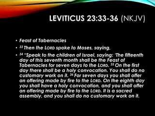 Feast of tabernacles
