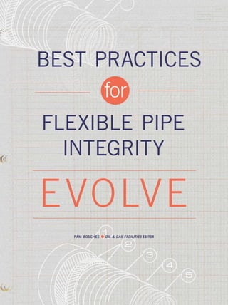 BEST PRACTICES
      for
FLEXIBLE PIPE
  INTEGRITY

E VOLVE
                 1
   PAM BOSCHEE l OIL & GAS FACILITIES EDITOR

                             2
                                       3
                                               4
                                                   5
 