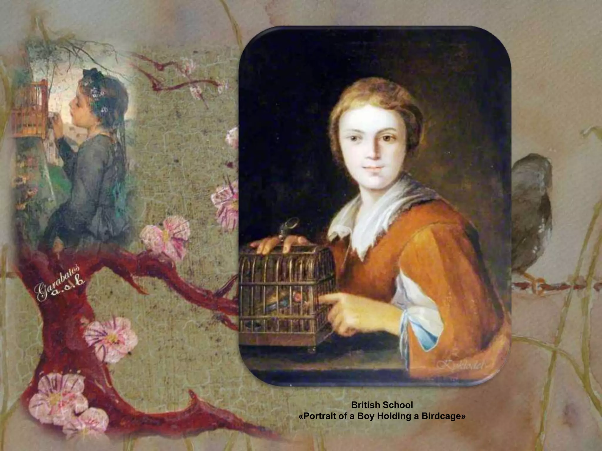 British School
«Portrait of a Boy Holding a Birdcage»
 