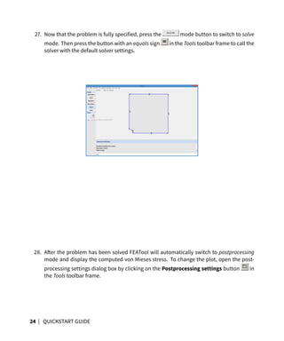 FEATool Multiphysics Matlab FEM and CFD Toolbox - v1.6 Quickstart Guide ...