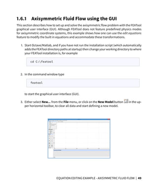FEATool Multiphysics Matlab FEM and CFD Toolbox - v1.6 Quickstart Guide ...