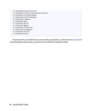 FEATool Multiphysics Matlab FEM and CFD Toolbox - v1.6 Quickstart Guide ...