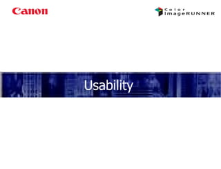 Usability  
